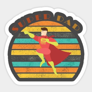 super dad Sticker